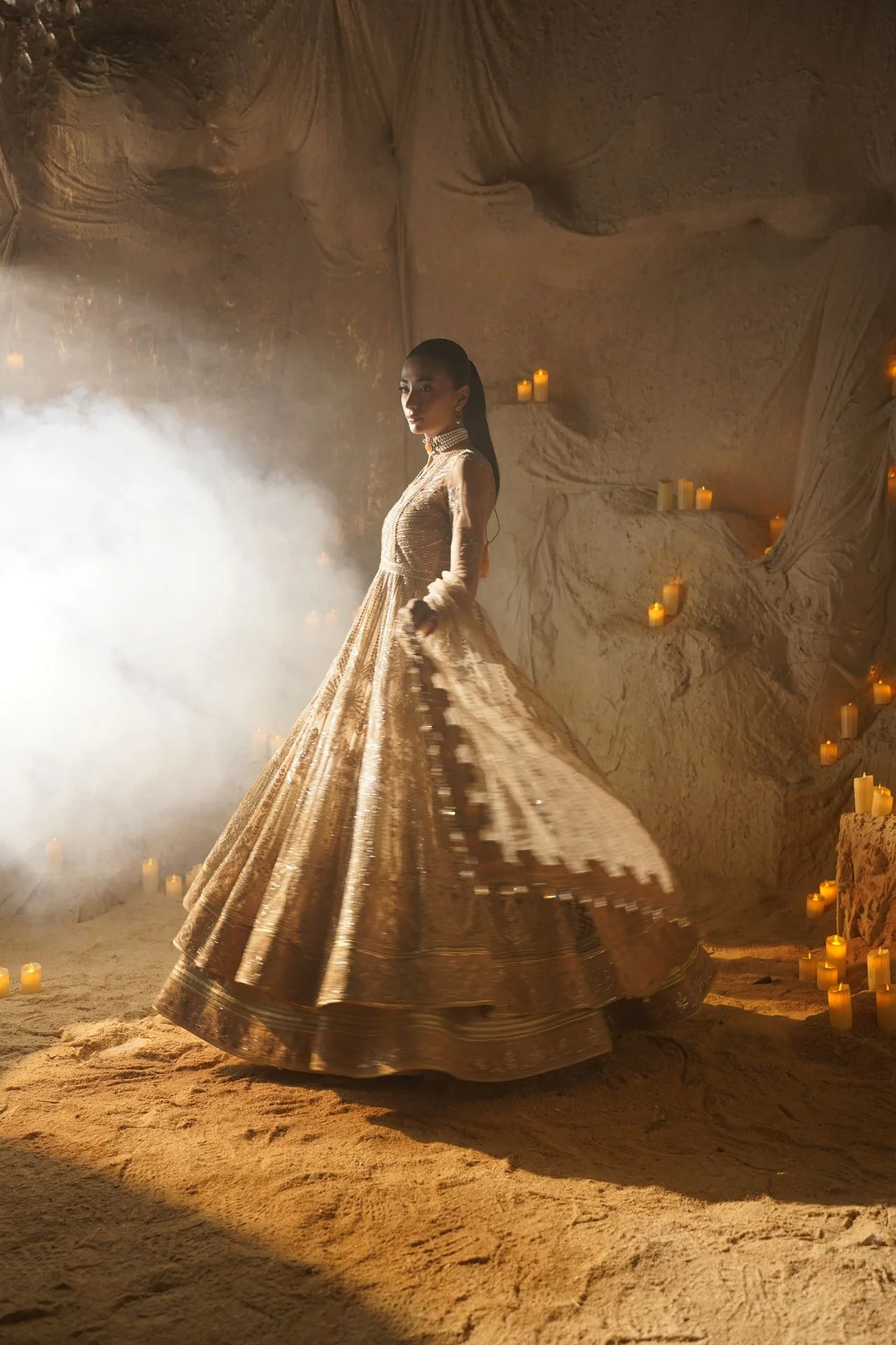 anarkali style design