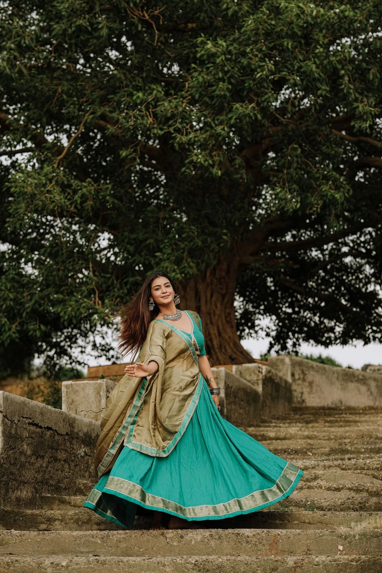 georgette anarkali suit