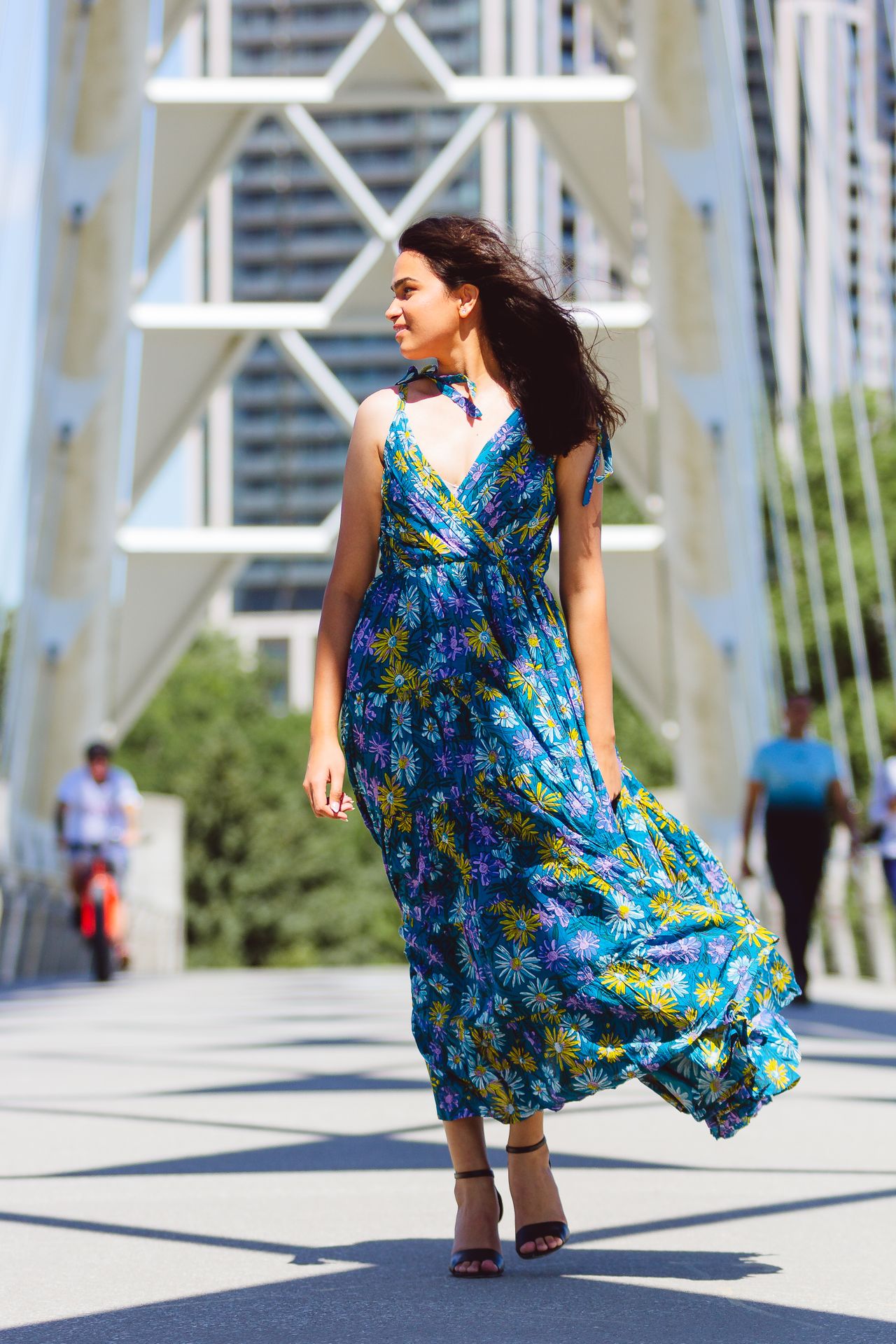 summer maxi dress shape