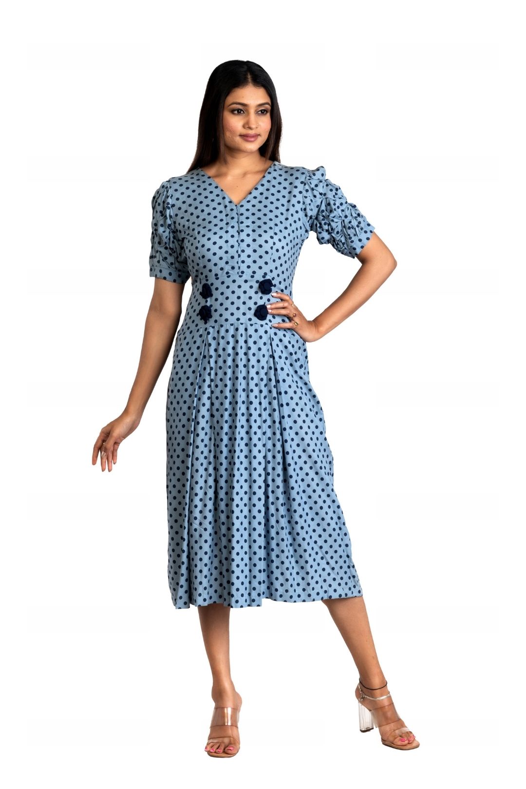 Srijan Fashion Bobby Printed Women One Piece Dress